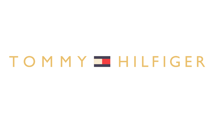 tommy hilfiger eyewear company logo graghic